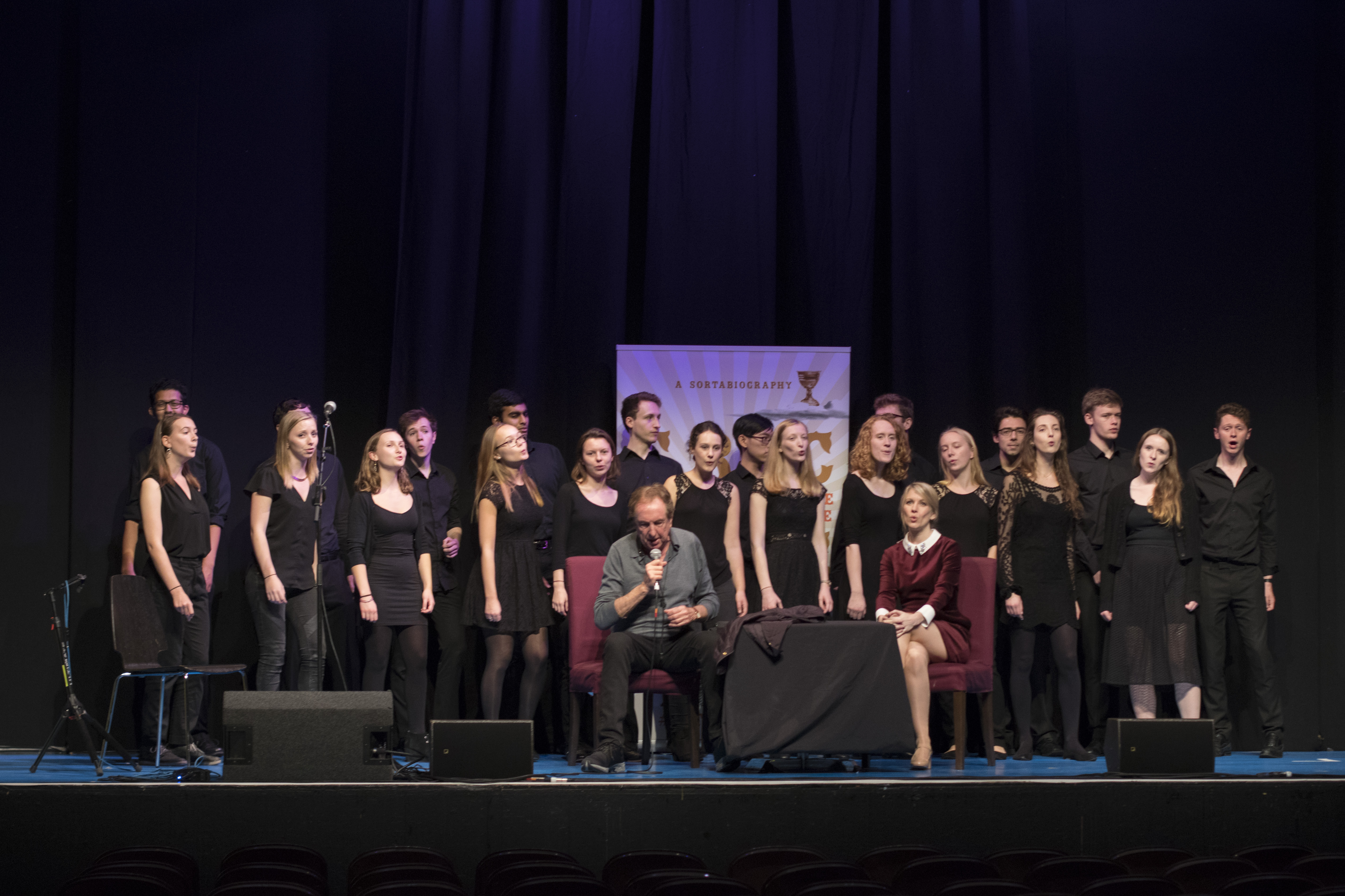 Pembroke College Choir with Eric Idle at the Corn Exchange
