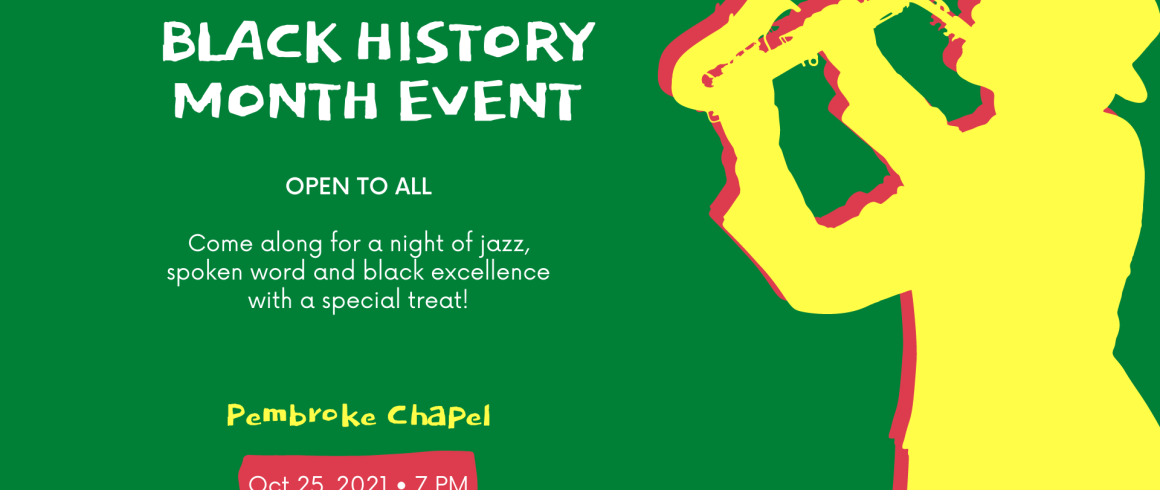 2021 Black History Month Event Banner