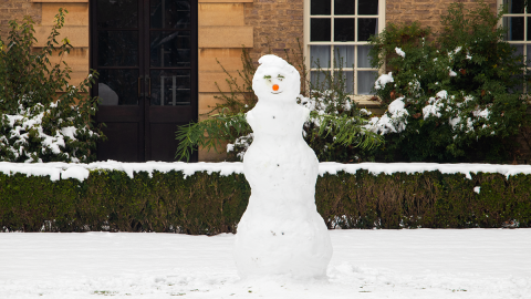 Bowling Green snowman