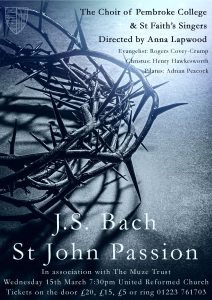 John Passion 15th March
